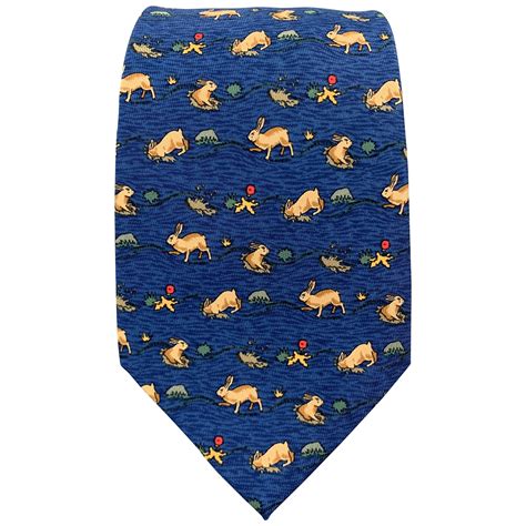 hermes tie rabbit|hermes rabbit tie for sale .